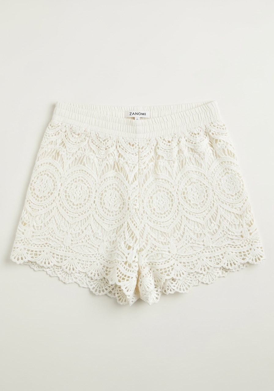 Alina | Women's Boho Beach Shorts with Elastic Waistband | Relaxed Fit for Summer Comfort