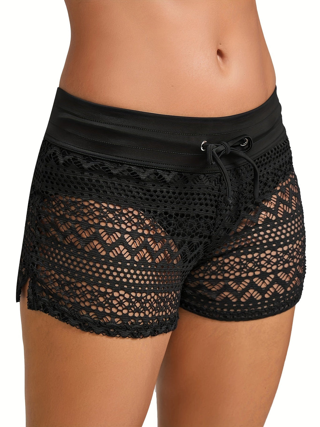 Alina | Women's Boho Beach Shorts with Elastic Waistband | Relaxed Fit for Summer Comfort