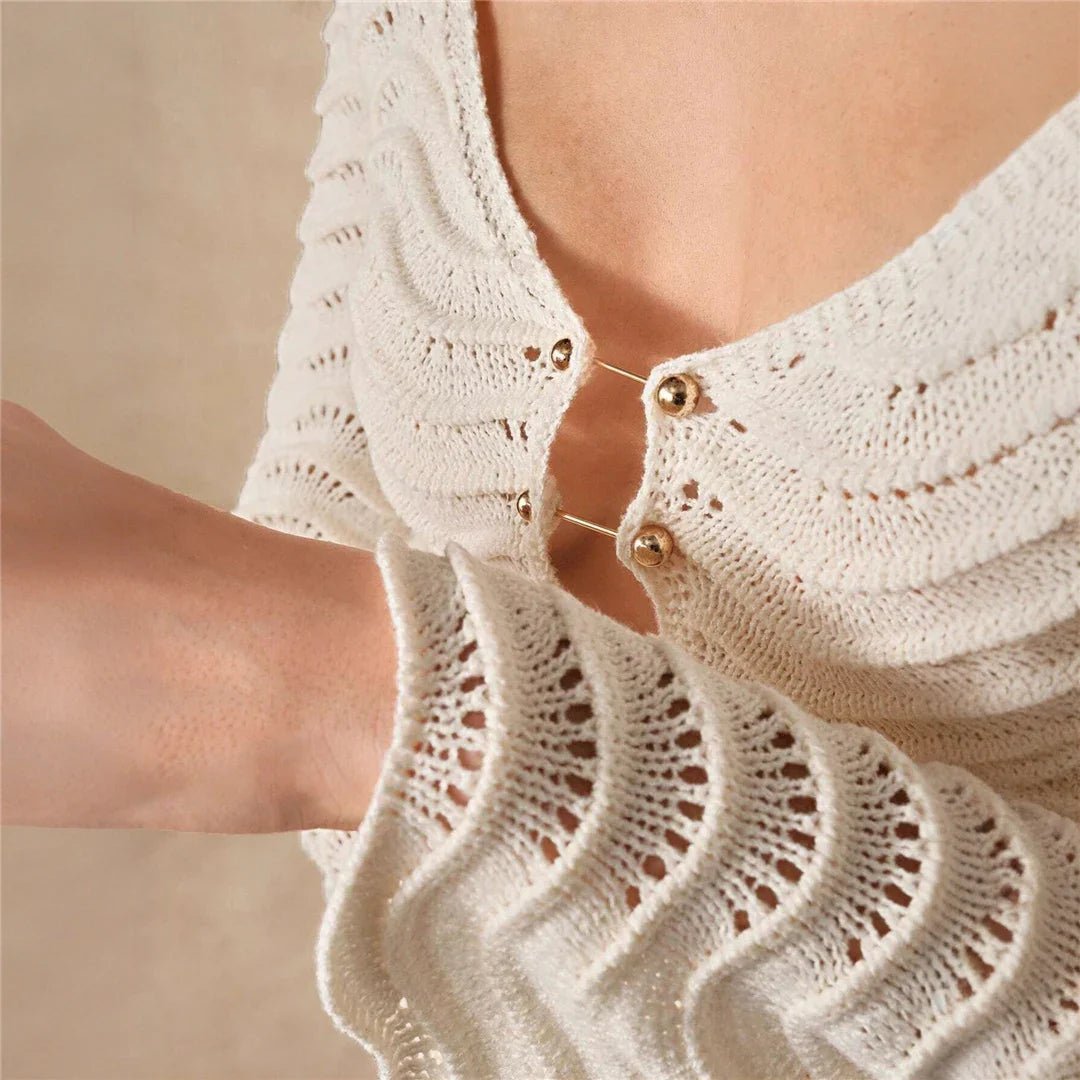 Arabella Lace-Up Knit Maxi Dress
