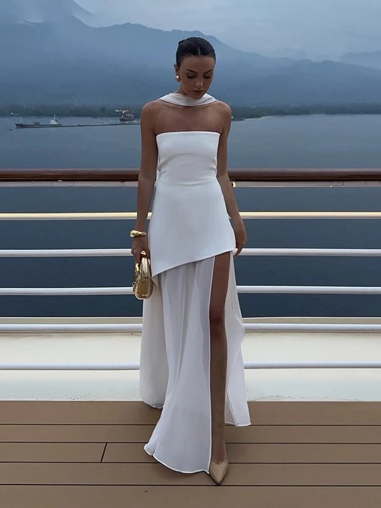 Astoria Strapless Bodice Maxi Dress