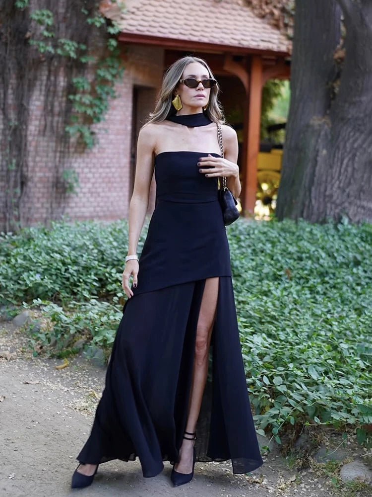 Astoria Strapless Bodice Maxi Dress
