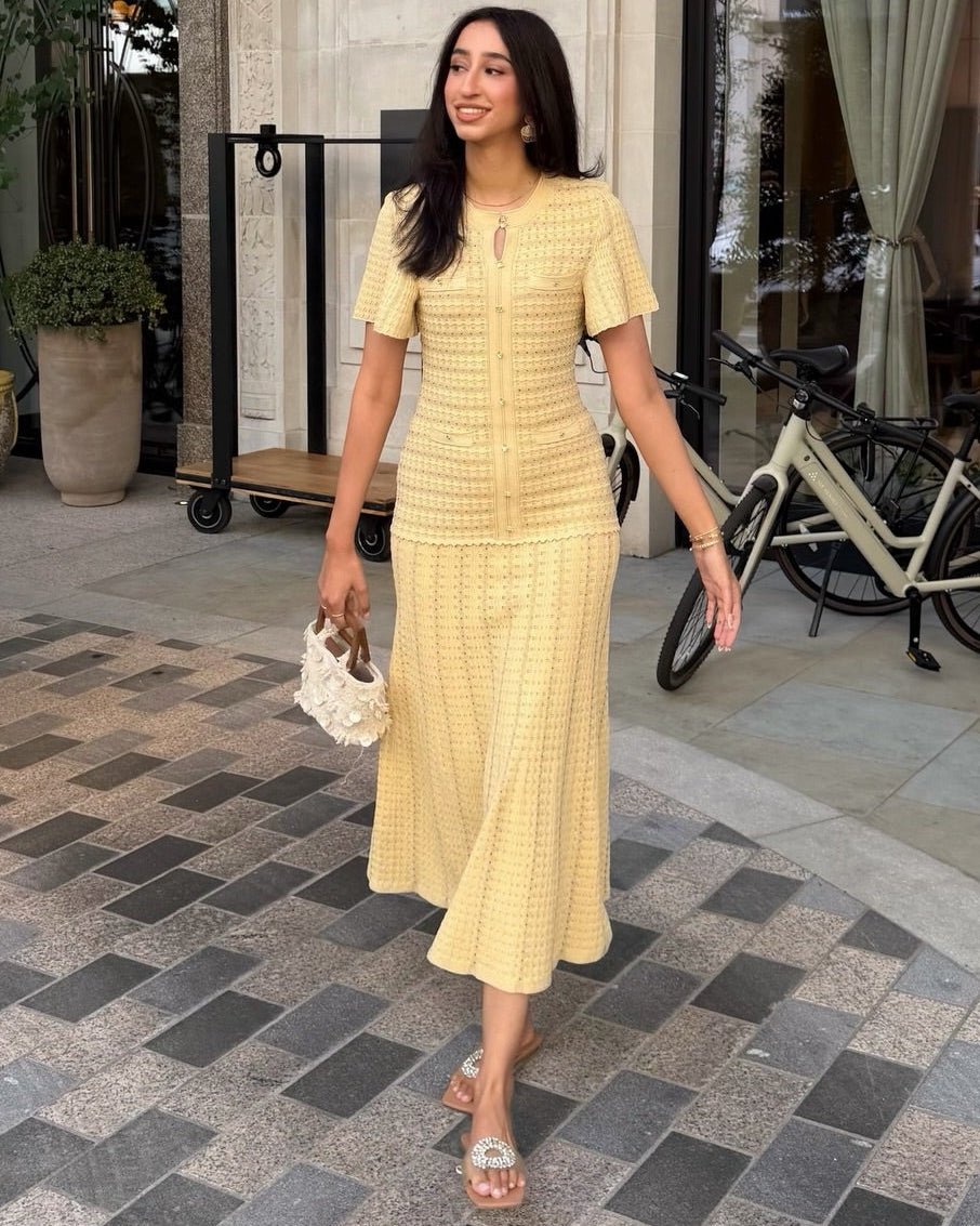Beatrice Sequin Knit Maxi Dress