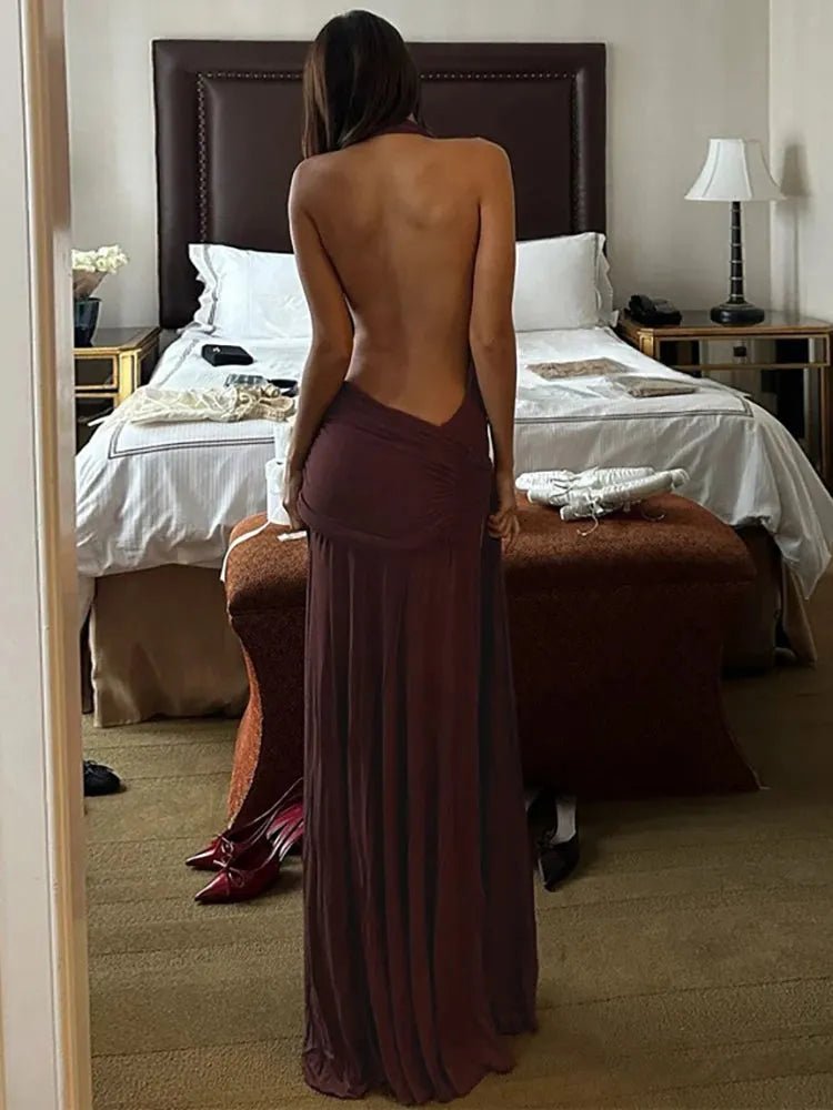 Bianca Deep V-Neck Bandage Dress