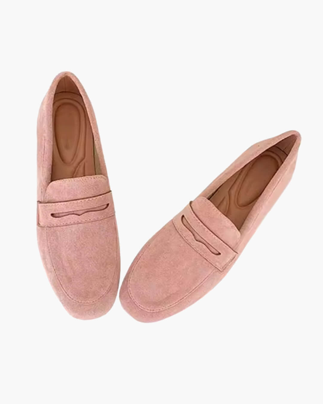 Bianca Suede Slip-On Loafers