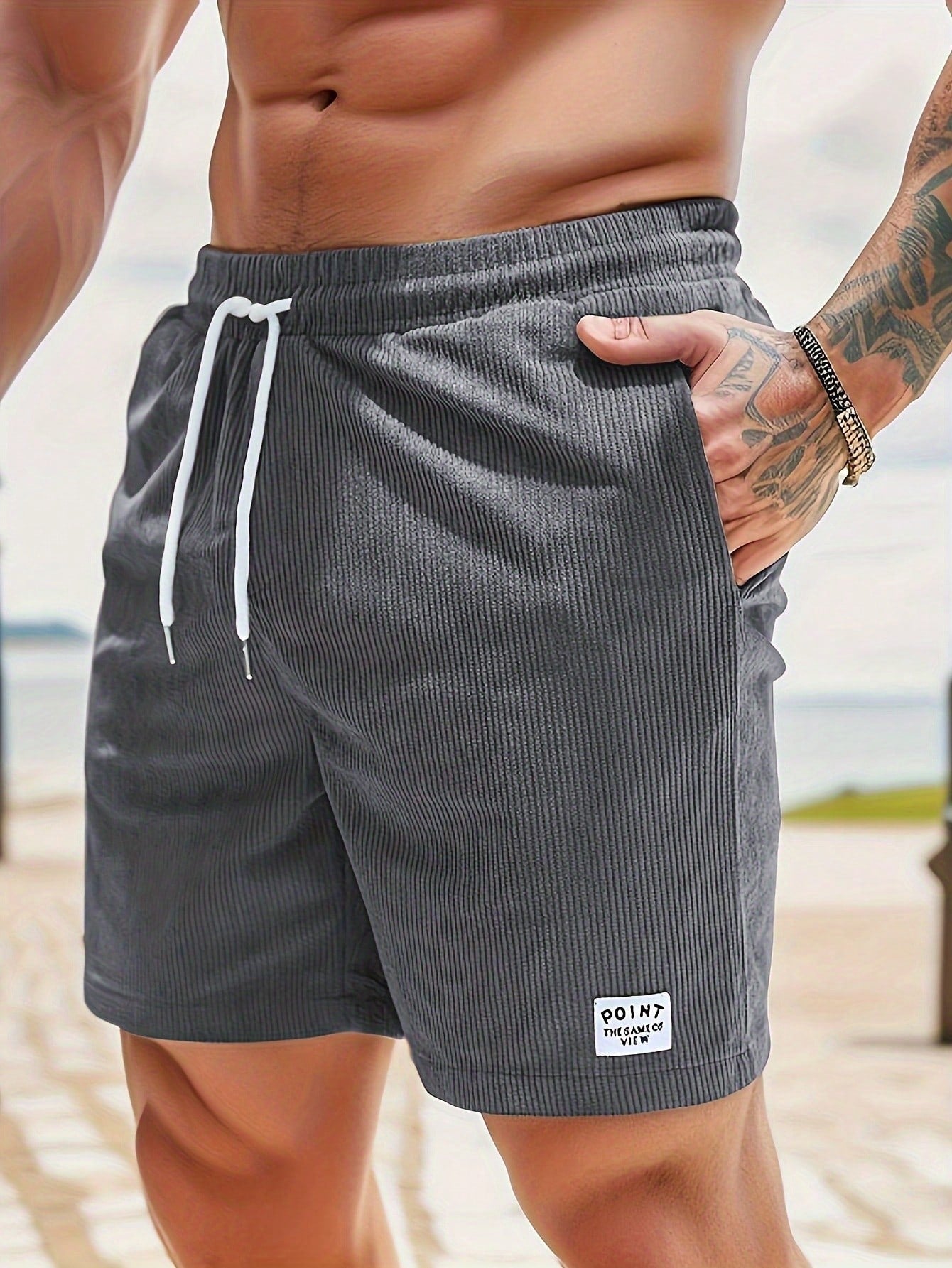 Casual Shorts Men Drawstring Summer Comfortable Daily