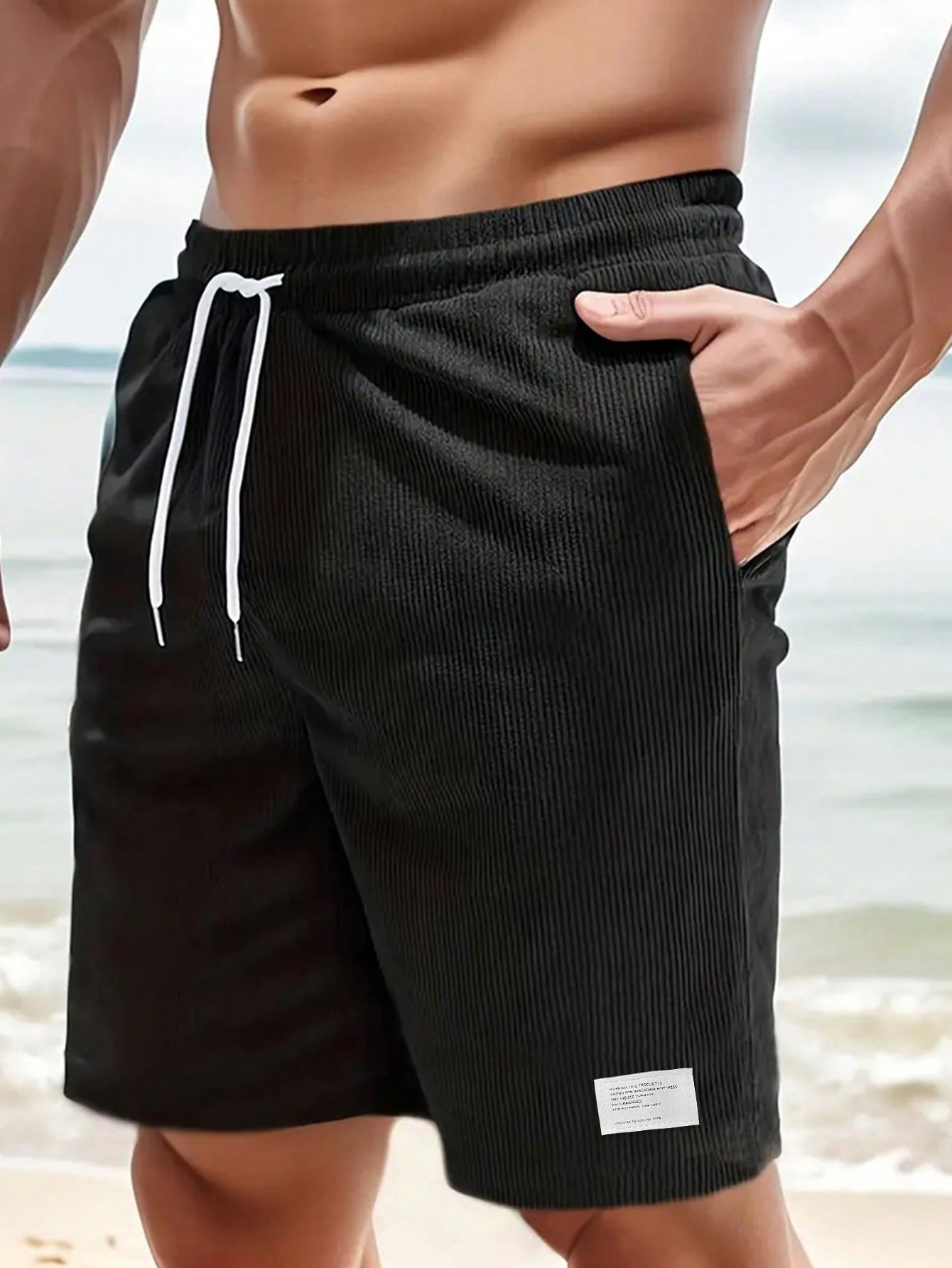 Casual Shorts Men Drawstring Summer Comfortable Daily