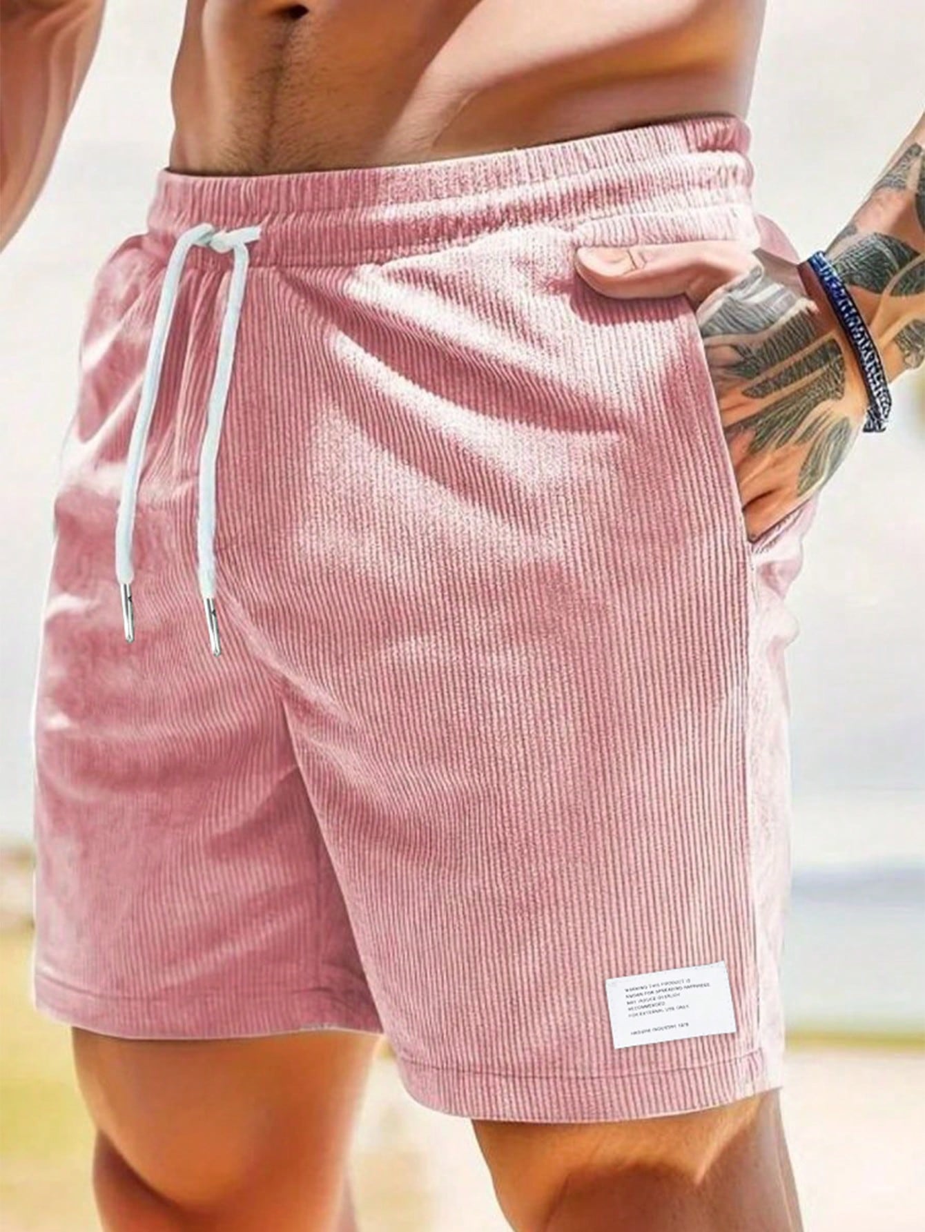 Casual Shorts Men Drawstring Summer Comfortable Daily
