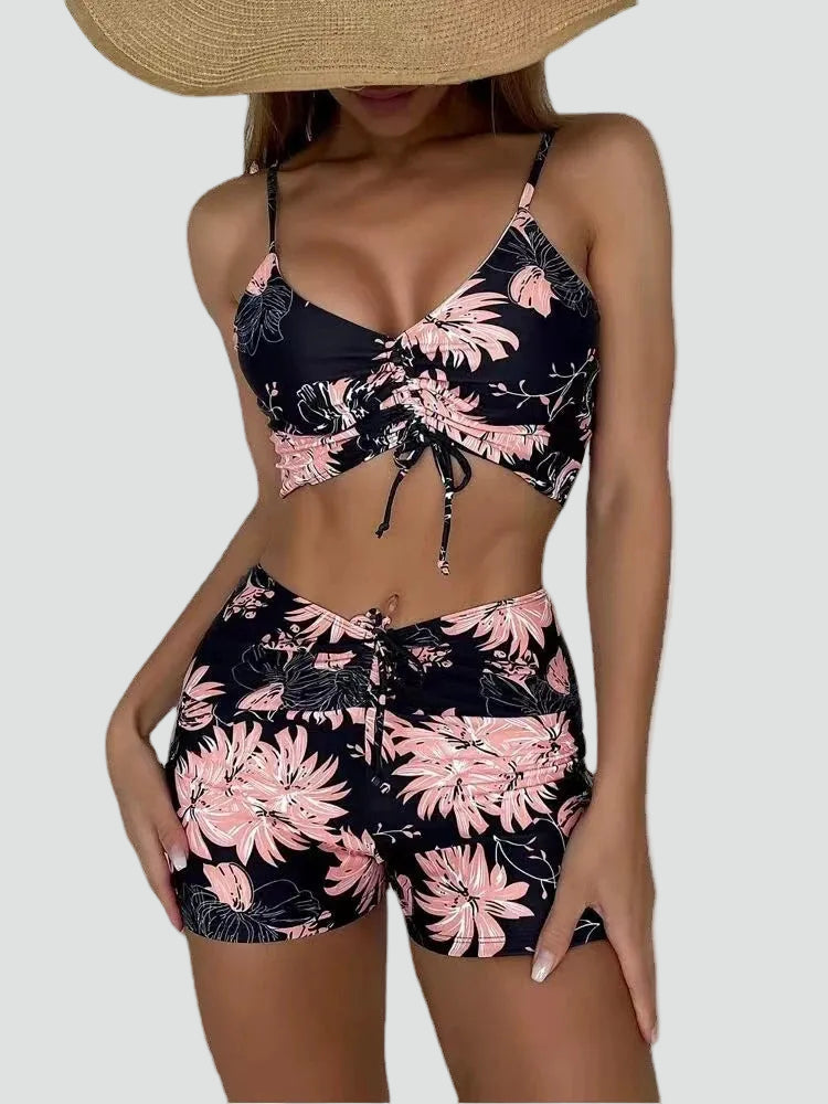 Chic Collection | Women's Tankini Set with Supportive Design | Trendy Bathing Suits for Beach Days