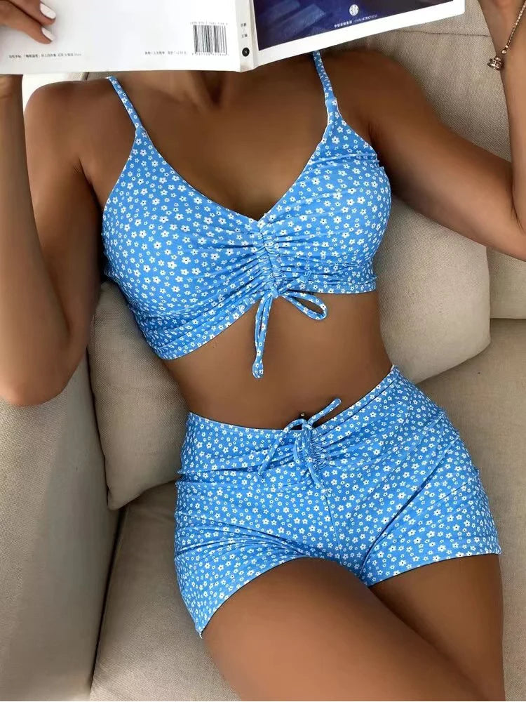 Chic Collection | Women's Tankini Set with Supportive Design | Trendy Bathing Suits for Beach Days