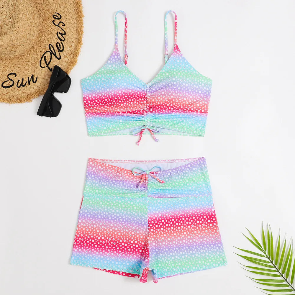 Chic Collection | Women's Tankini Set with Supportive Design | Trendy Bathing Suits for Beach Days