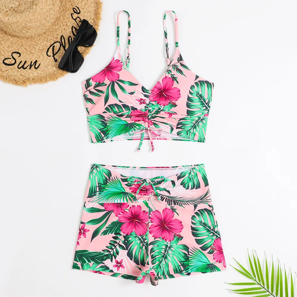 Chic Collection | Women's Tankini Set with Supportive Design | Trendy Bathing Suits for Beach Days