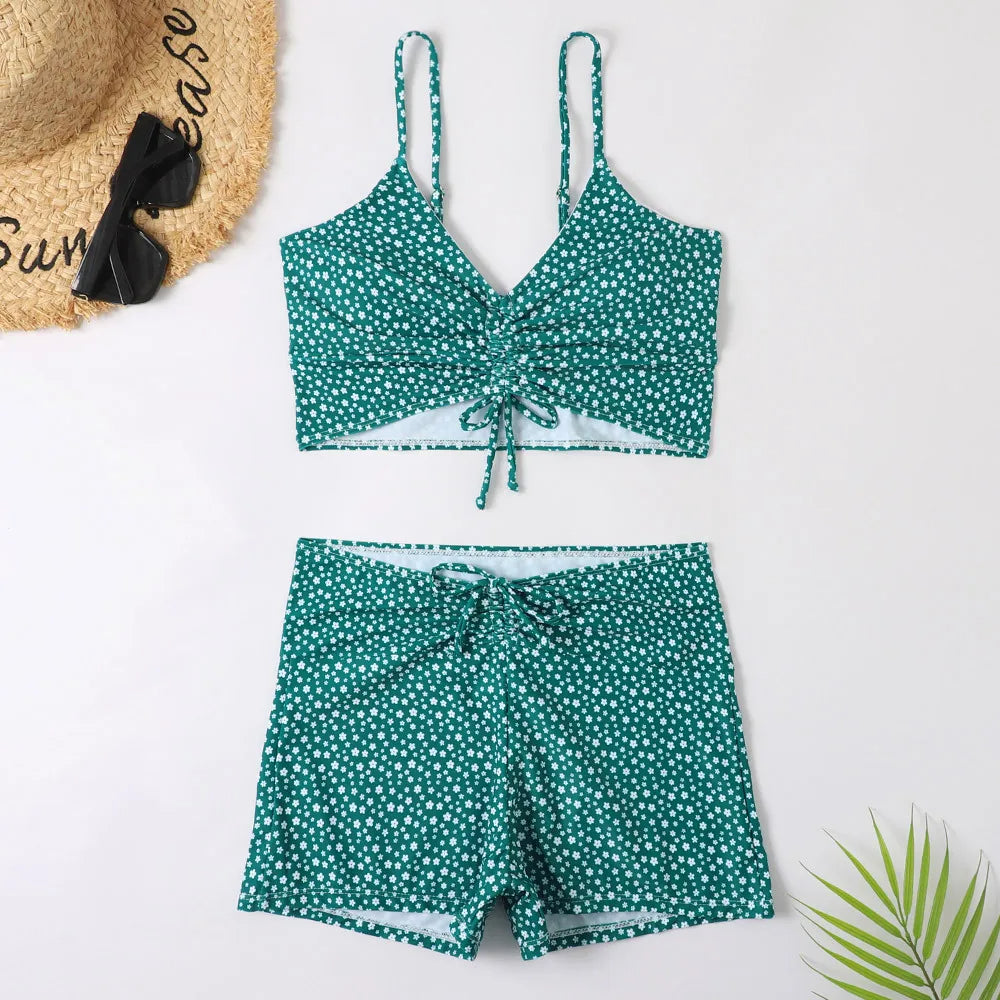 Chic Collection | Women's Tankini Set with Supportive Design | Trendy Bathing Suits for Beach Days