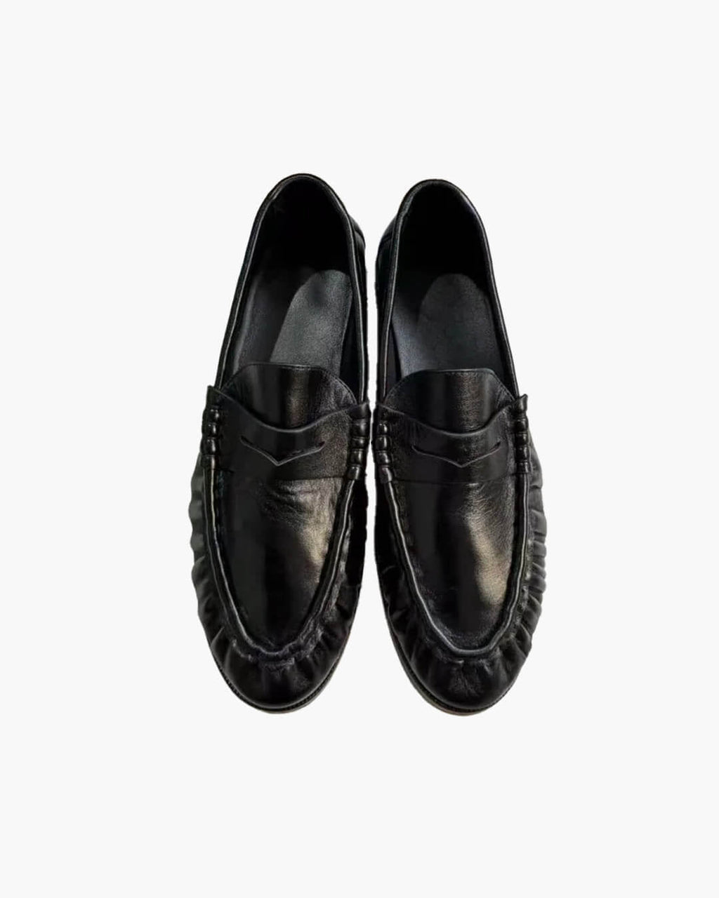 Fiona Faux Leather Slip-On Loafers
