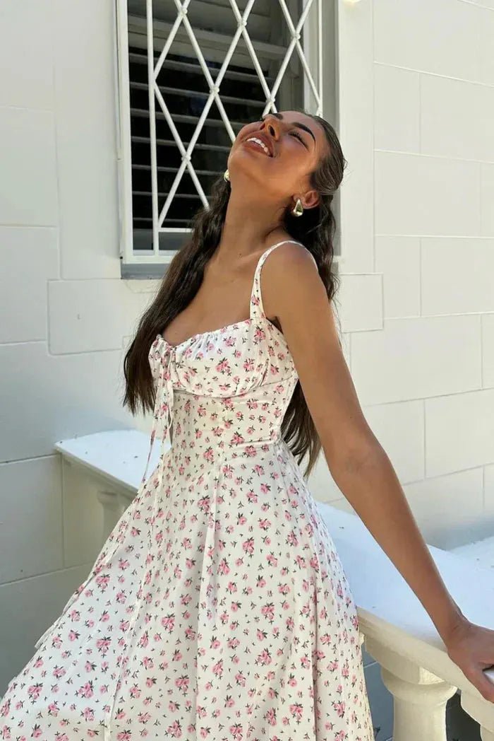 Isabella Corset Midi Dress