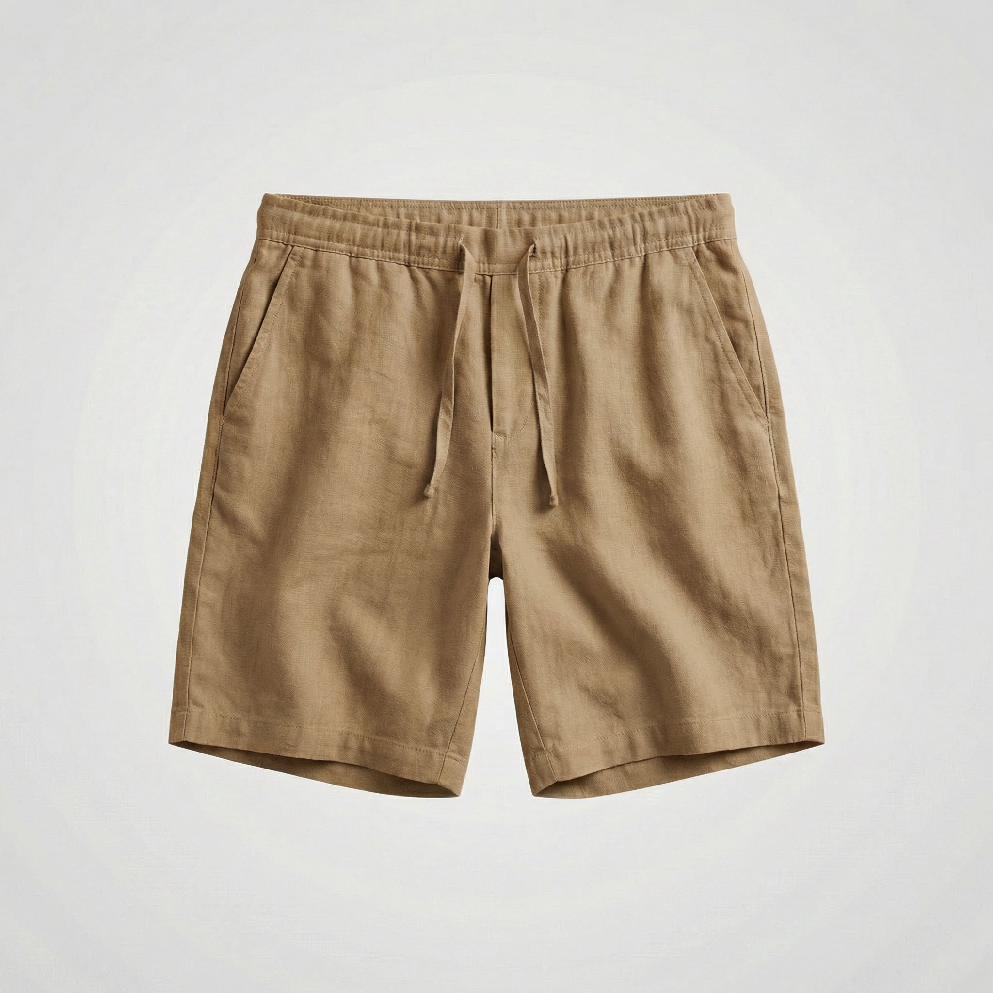 Men's Bermuda Shorts Elastic Waist Casual Summer