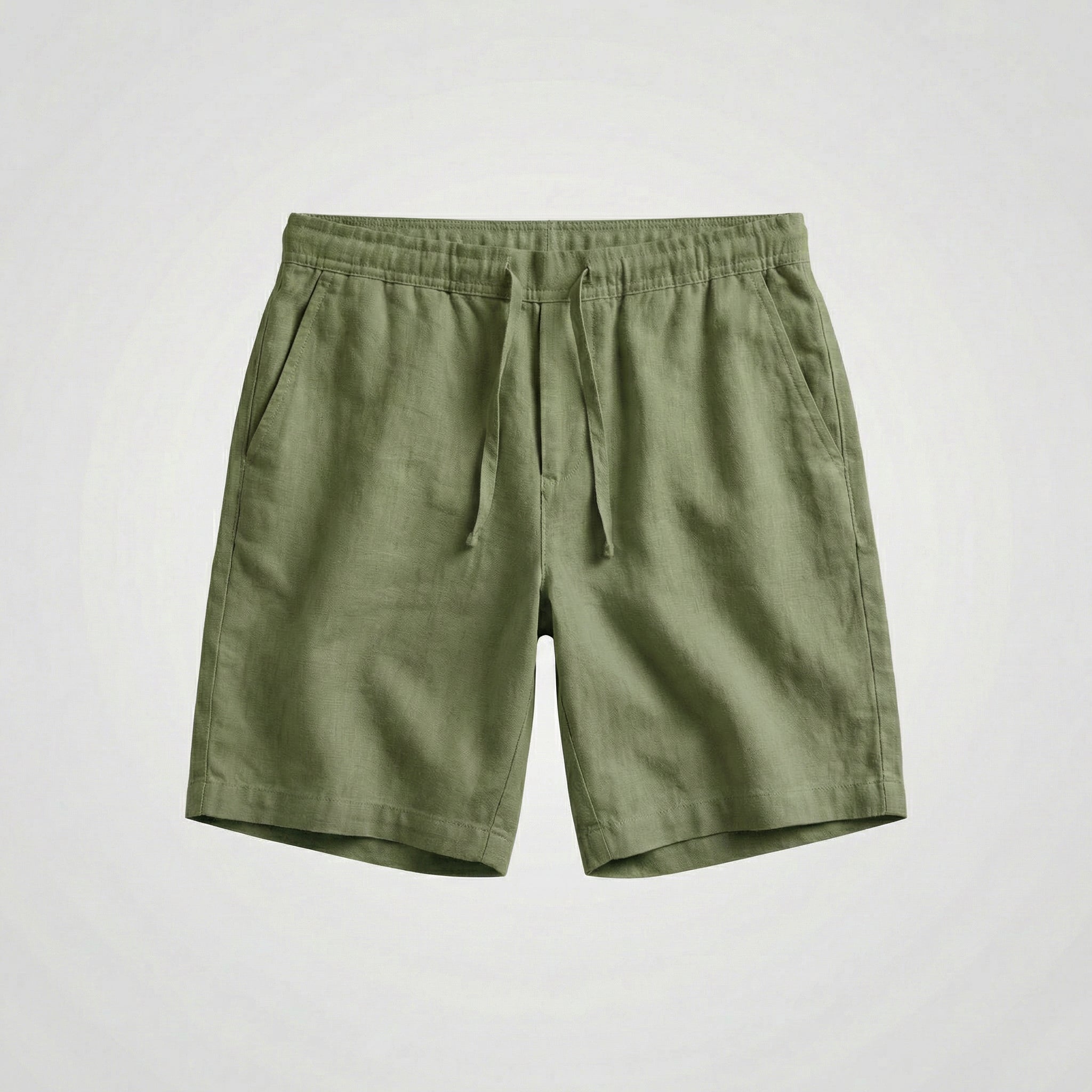 Men's Bermuda Shorts Elastic Waist Casual Summer