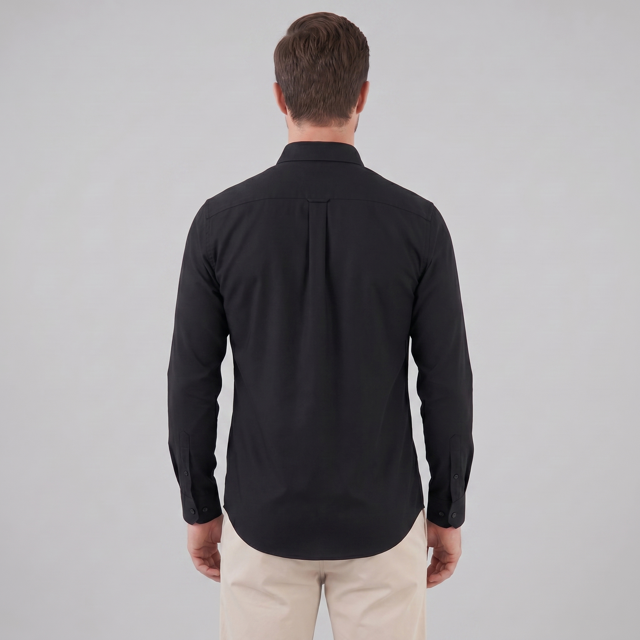 Men's Dress Shirt Slim Fit Long Sleeves Formal