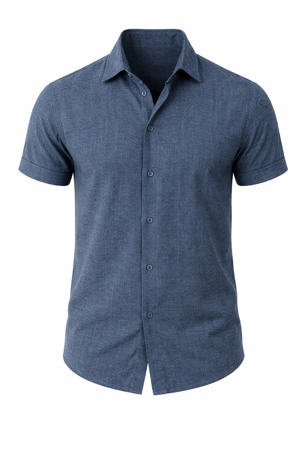 Men's Linen Shirt Classic Long Sleeves Casual Summer