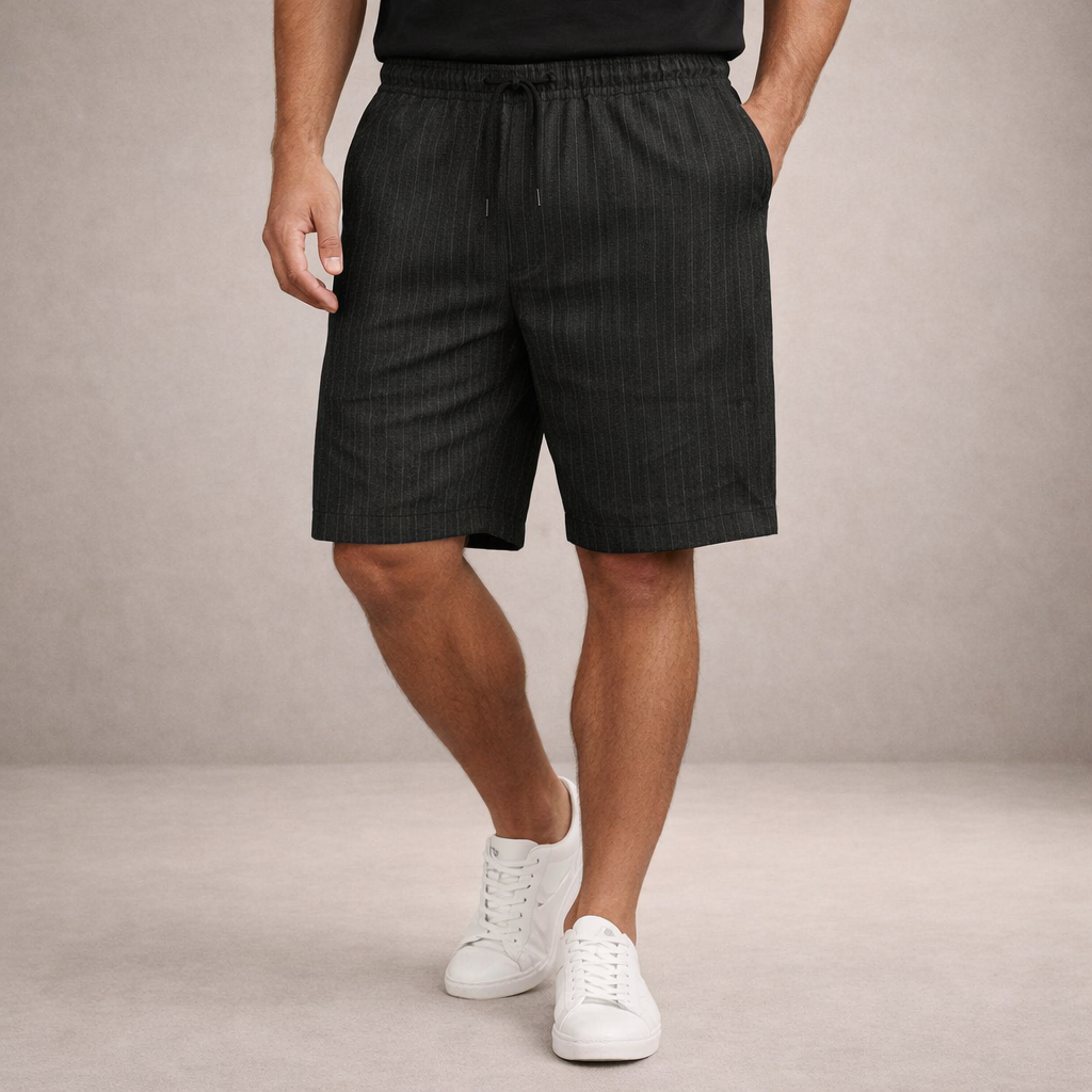 Men's Linen Shorts Regular Fit Breathable Summer Casual