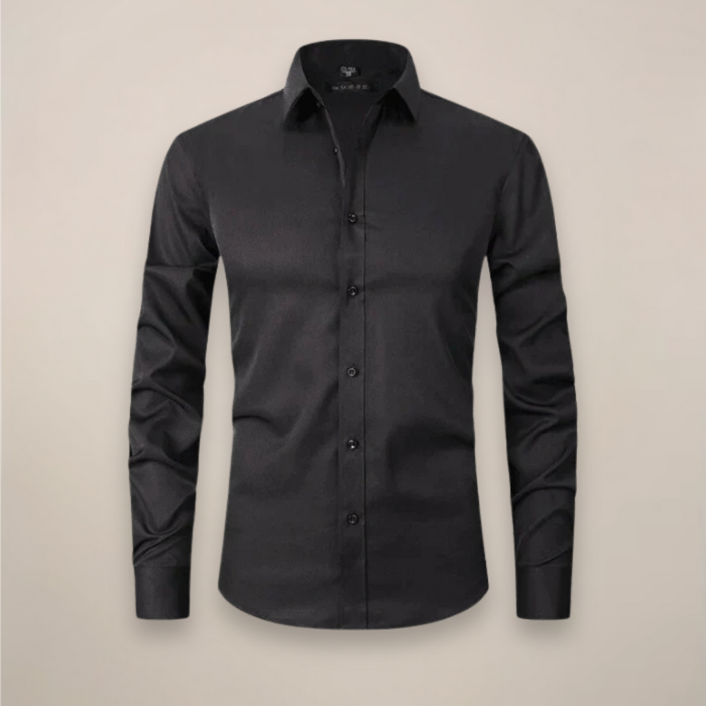 Men's Shirt Long Sleeves Structured Fit Wrinkle-Free