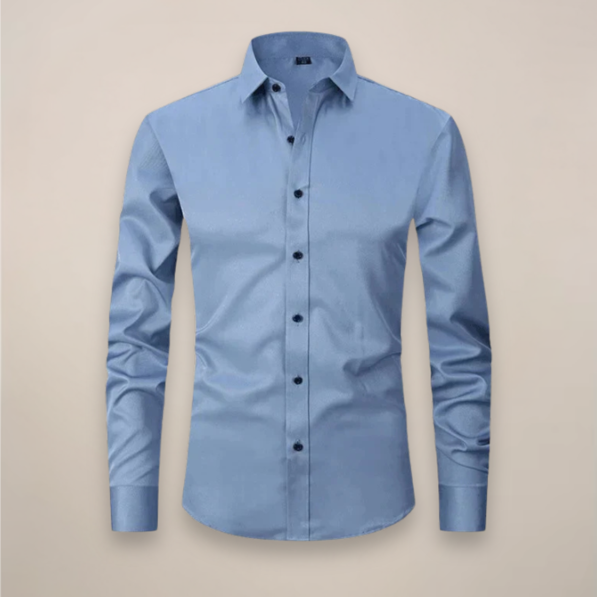 Men's Shirt Long Sleeves Structured Fit Wrinkle-Free