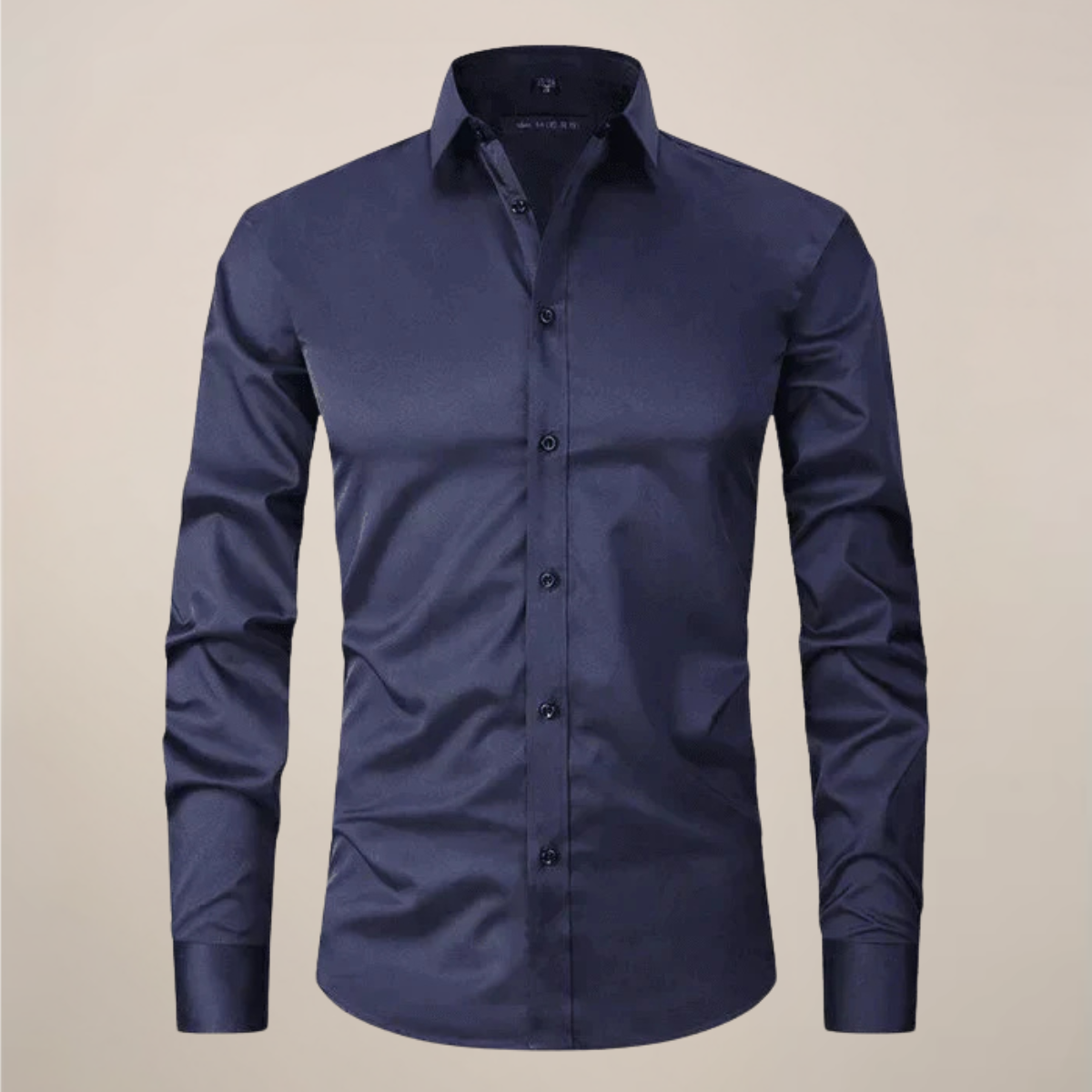 Men's Shirt Long Sleeves Structured Fit Wrinkle-Free
