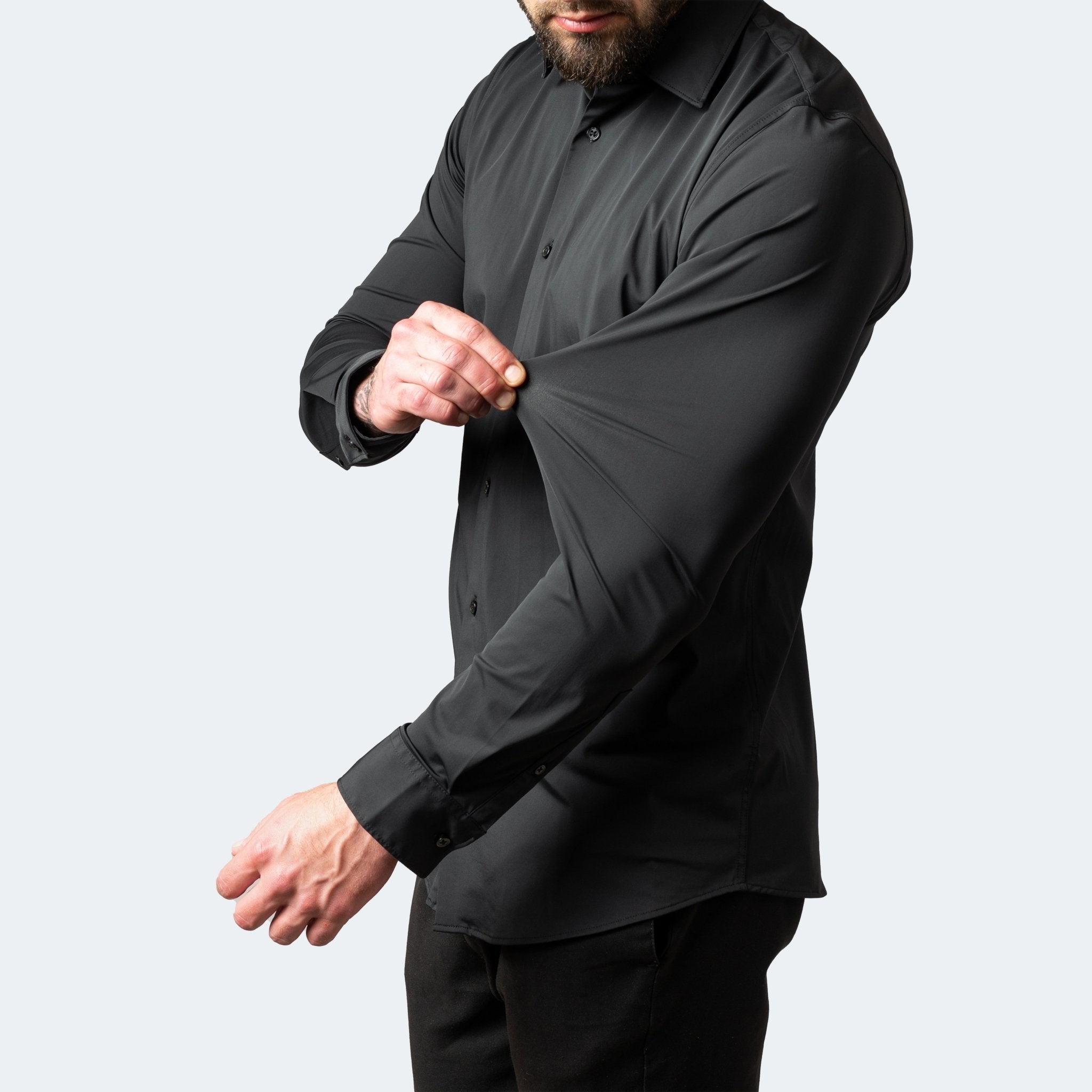 Men's White Shirt - Extreme Stretch & Wrinkle-Free
