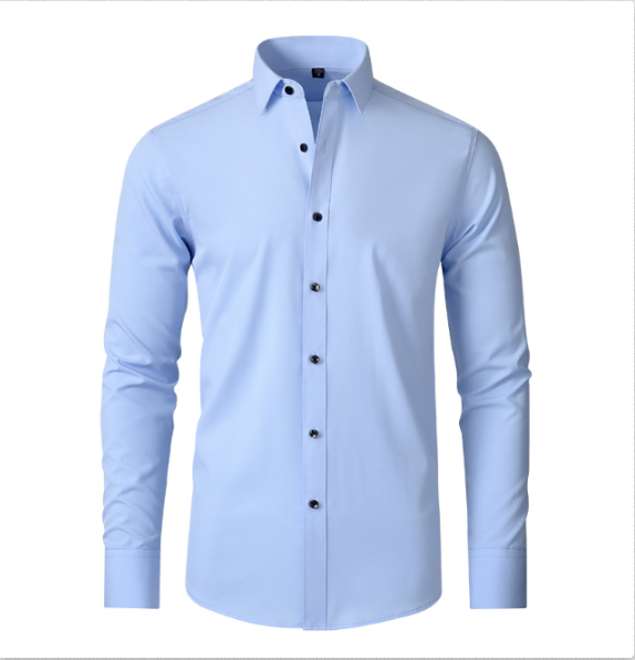 Men's White Shirt - Extreme Stretch & Wrinkle-Free
