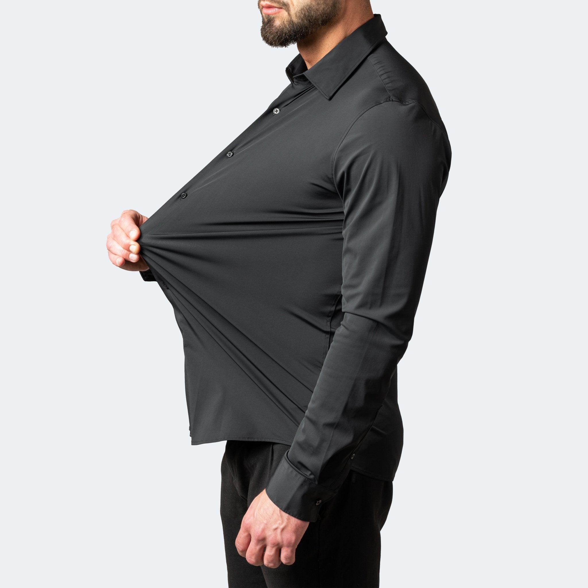 Men's White Shirt - Extreme Stretch & Wrinkle-Free
