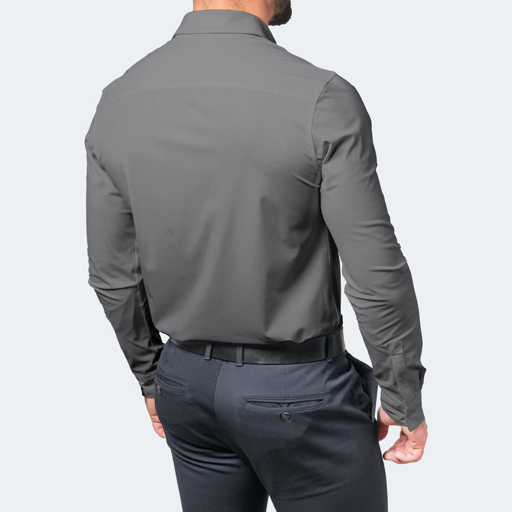 Men's White Shirt - Extreme Stretch & Wrinkle-Free