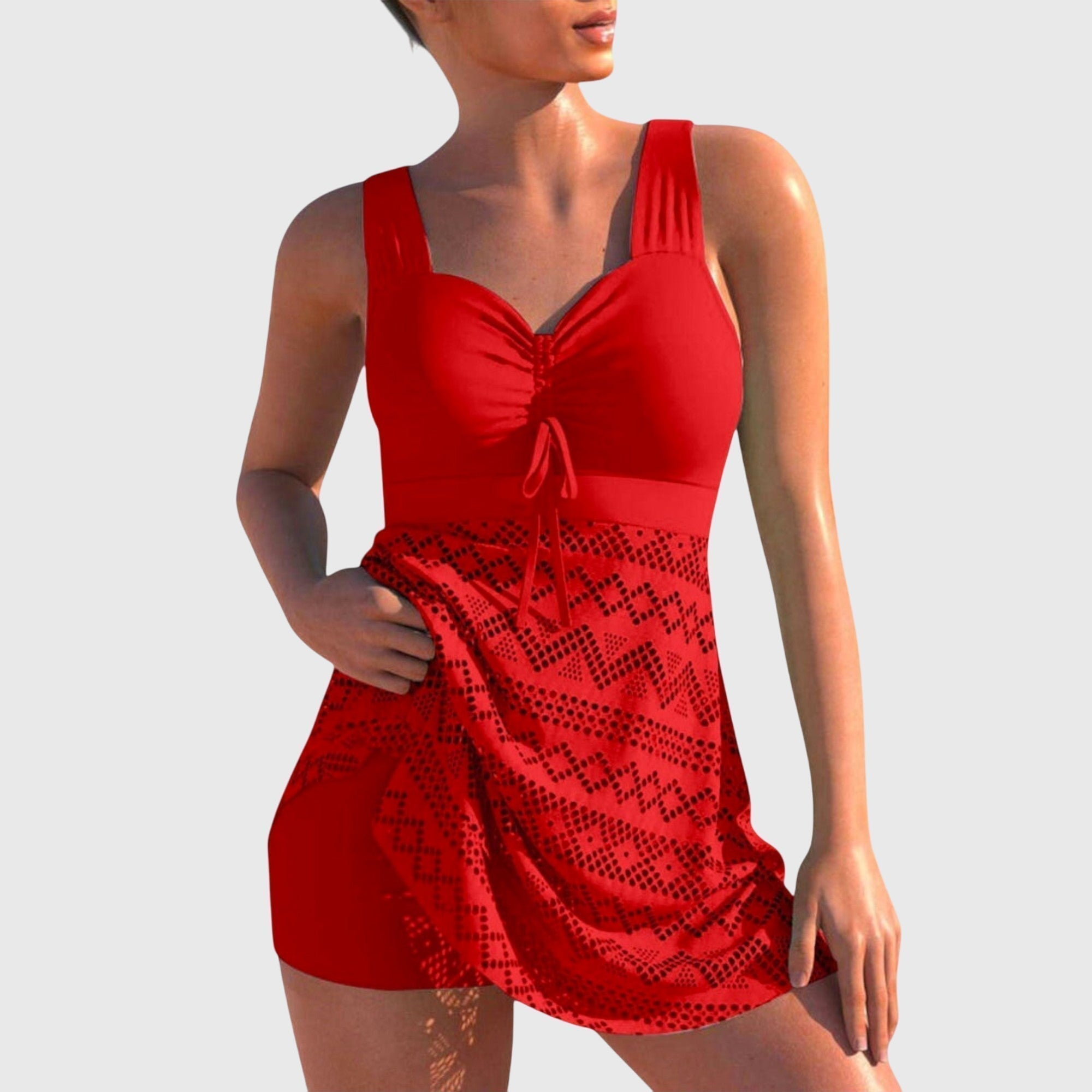 Summer Vibes | Women's Bikini Set with Supportive Top & Flattering Cut | Stylish Swimwear for Beach and Pool Activities