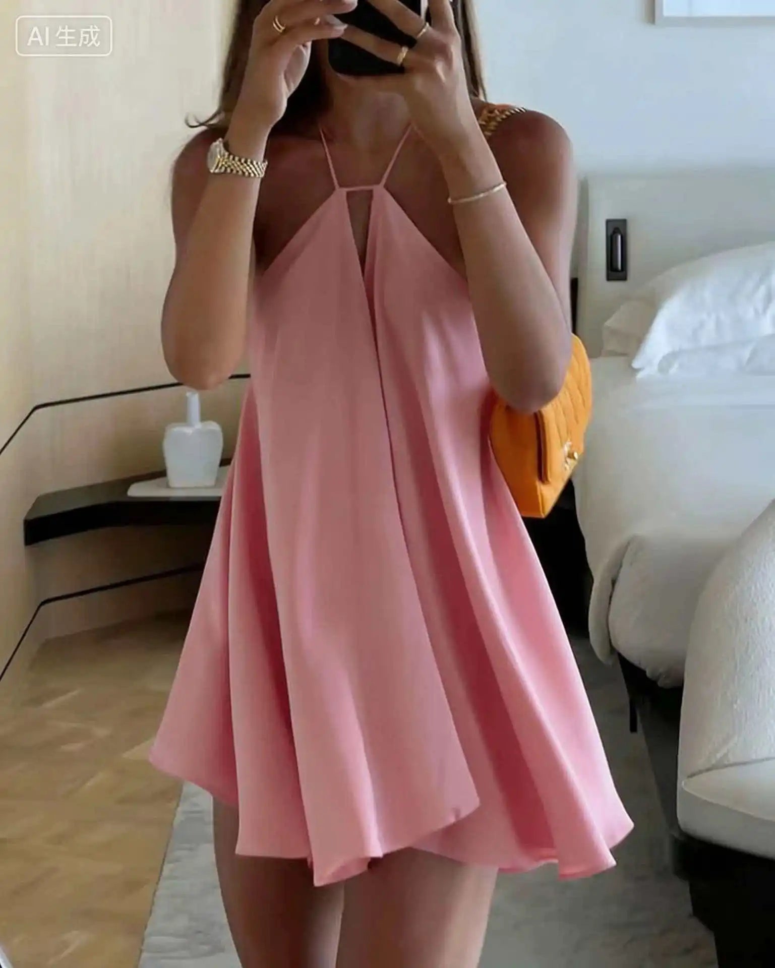 Zinnia Off-Shoulder Hollow Out Summer Dress