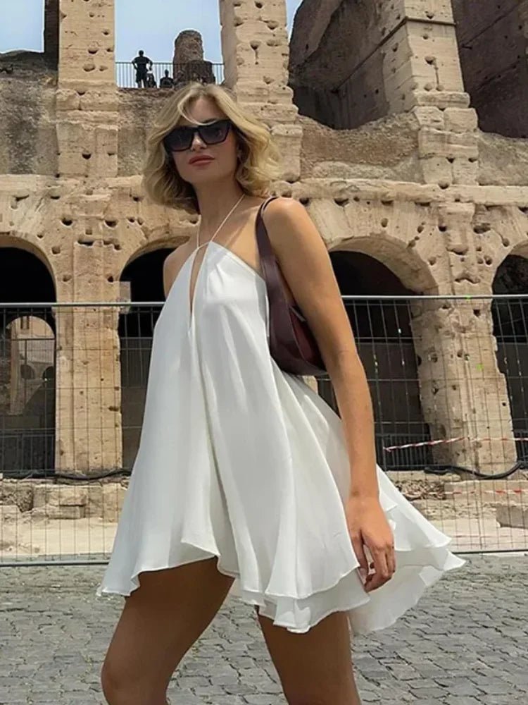 Zinnia Off-Shoulder Hollow Out Summer Dress